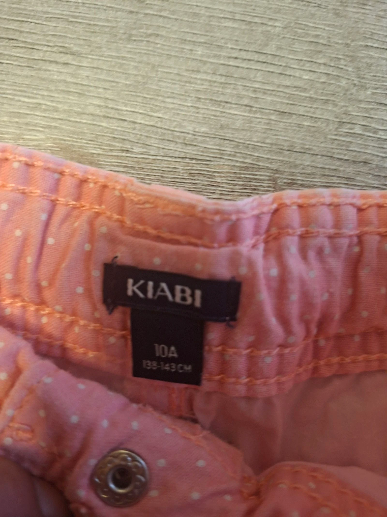 🌷F3-45🌷Roze pouder KIABI-meisjesshort – Maat 10 jaar (138/143 cm) | Licht, comfortabel & perfect voor de zomer🌷 – photo 3
